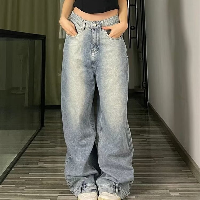Straight Loose Wide-leg Bell-bottoms Jeans