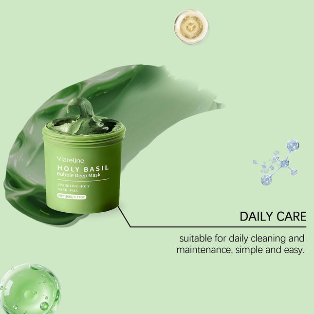 Viareline Holy Basil Bubble Deep Mask