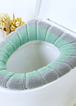 Elastic Thickened Toilet Seat Cushion – Fits O, U & V-Shaped Seats