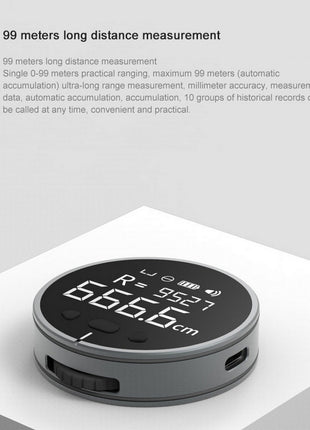 ProMeasure™ Digital Distance Measuring Ruler – High-Precision LCD Electronic Tape Measure