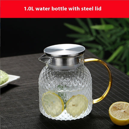 Borosilicate Transparent Glass Pitcher