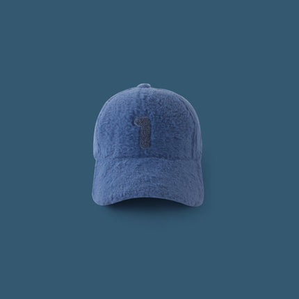 Numbers Lamb Wool Plush Hat