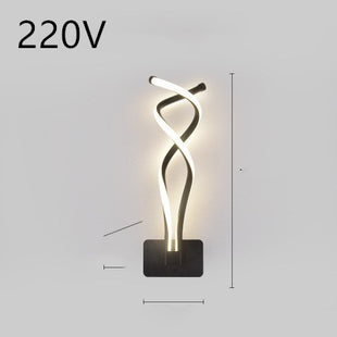 مصباح جداري نورديك LED 220 فولت