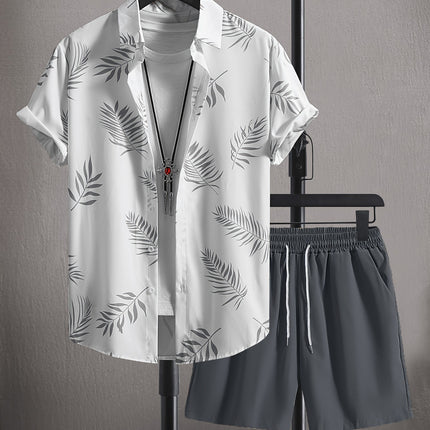 New Style Shirt Shorts 3D Printed Two-piece Set