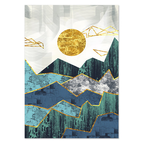 Montaña abstracta - 60x90 cm