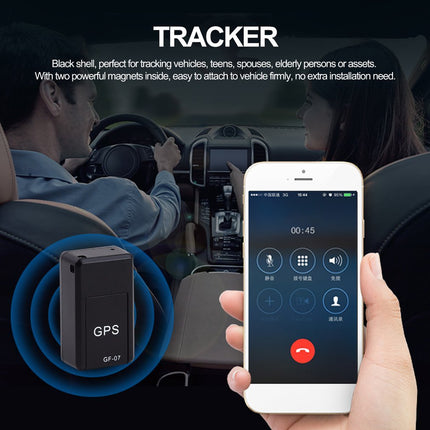 Magnetic Mini Car Tracker GPS Real Time Tracking Locator Device Recordable Anti-lost Rechargeable Locator