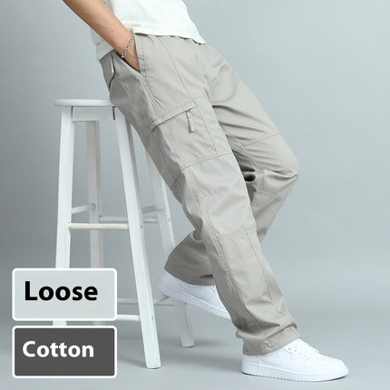 Pure Cotton Casual Pants