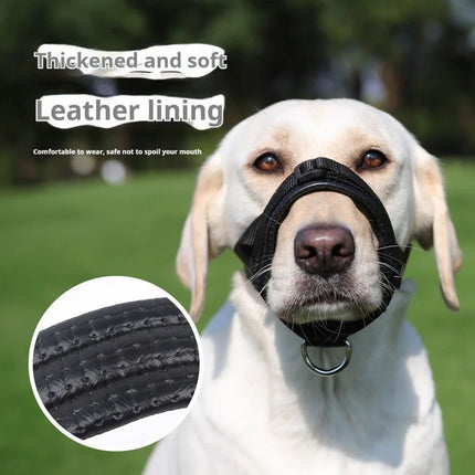 Adjustable Soft Dog Muzzle