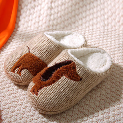 Unisex Indoor Cotton Slippers