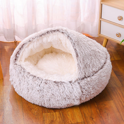 Pet House Warm Room Semi-surrounded Kennel Can't Be Broken