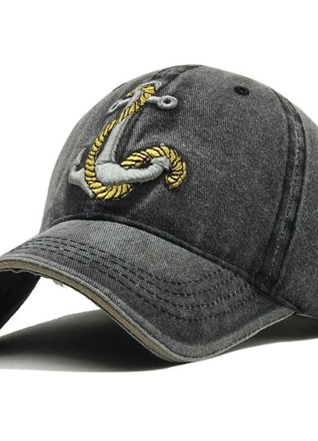 Gorra retro informal lavada