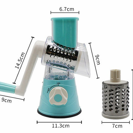 3-in-1 Round Mandoline Slicer