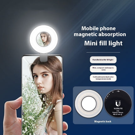 W36 Mobile Phone Fill Light with Makeup Mirror