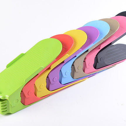 Adjustable Double Stand Shoe Organizer – Twice the Storage, Zero the Clutter