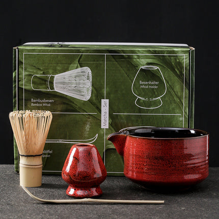7-piece Japanese Kiln-Fired Matcha Ritual Set