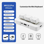 White / Wireless 2.4G Bluetooth