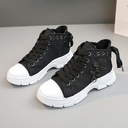 Canvas Breathable Platform Heighten Casual Shoes