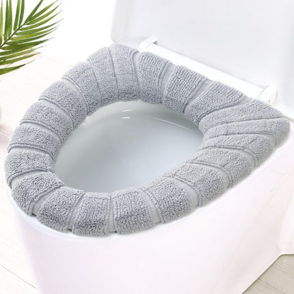 Elastic Thickened Toilet Seat Cushion – Fits O, U & V-Shaped Seats