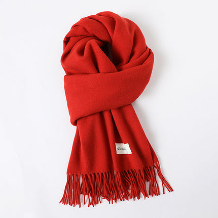 Tassel Cashmere Scarf