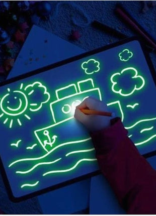 3D Magic Light Drawing Pad™ – Educational Glow Sketch Board