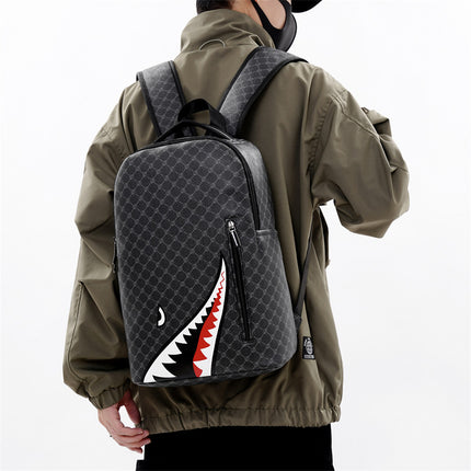 Shark Backpack Business Large Capacity