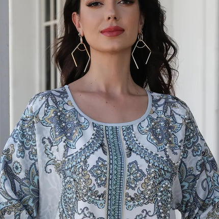 Long Sleeved Soft and Elastic Dress