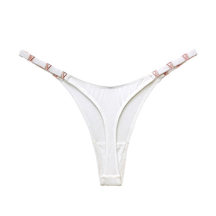 Ice Silk Hip Lift Low Waist T Thong
