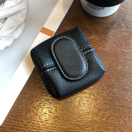 Cowhide Coin Purse & Key Case