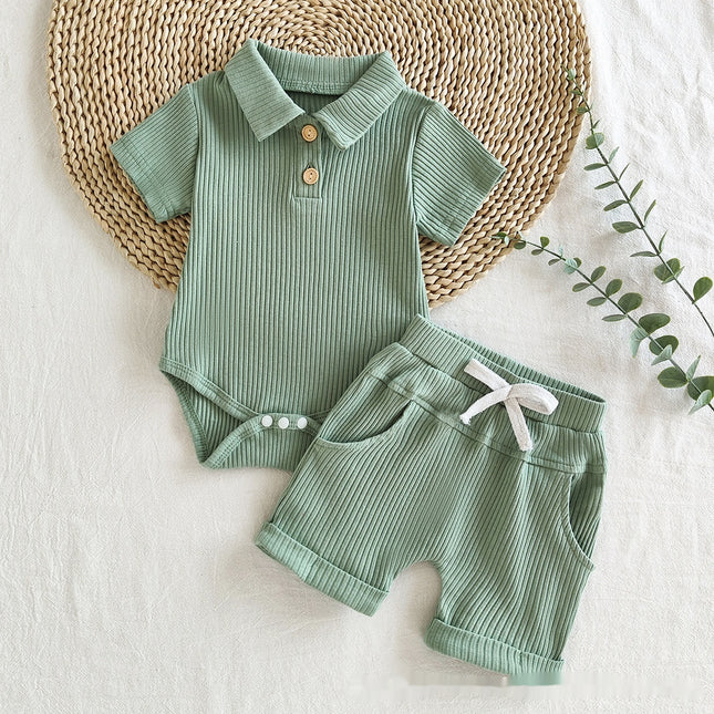 Boys Kazakhstan Two-Piece Suit - 0-18 Months