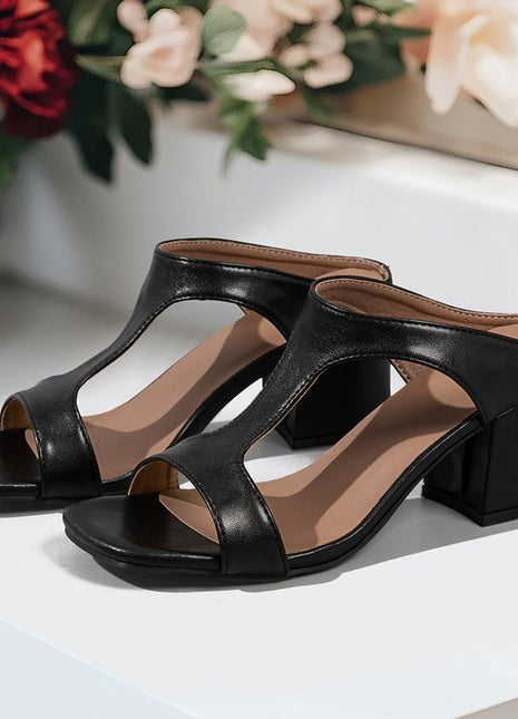 Plus Size Thick High Heel