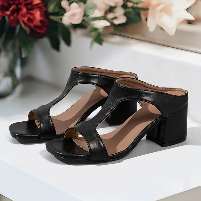 Plus Size Thick High Heel