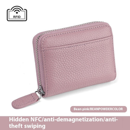 RFID Leather Card Wallet