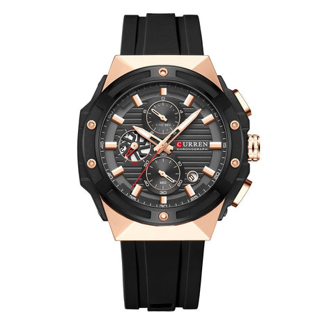 Reloj de cuarzo de seis manecillas