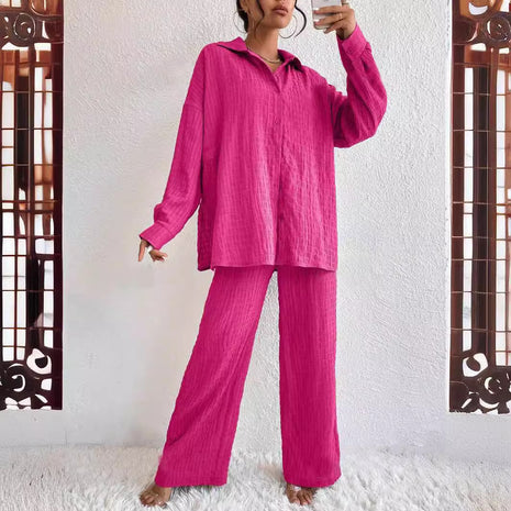 Pantalones Elegantes Traje de Manga Larga