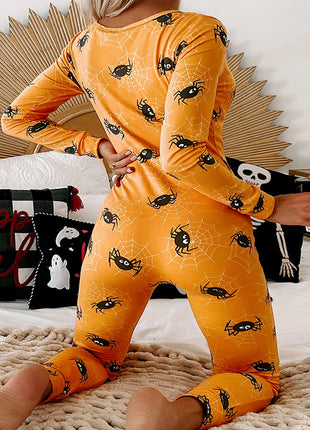 ハロウィン 長袖ロンパースパジャマ