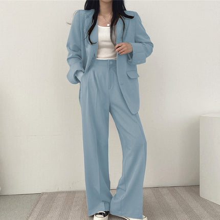 Korean Style Casual Suit Set