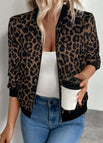 Leopard print color / S