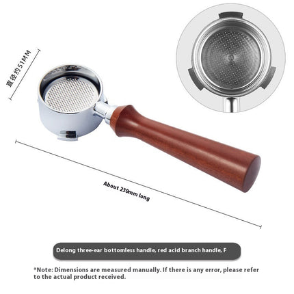 51mm Coffee Machine Modified Solid Wood Handle 43 types