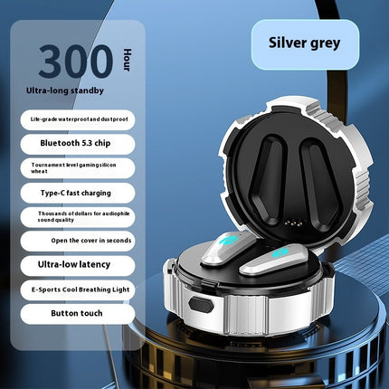 Gaming Sports TWS Wireless Headset with Fingerprint Touch & Noise Reduction