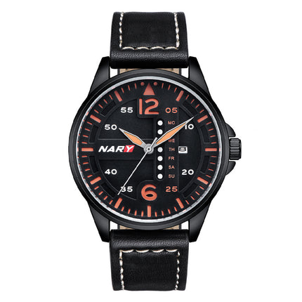 Stylish Sophisticated Dial Water-resistant Quartz Watch