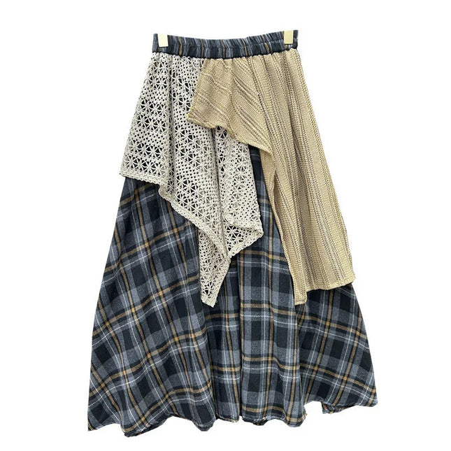 Irregular Stitching Skirt