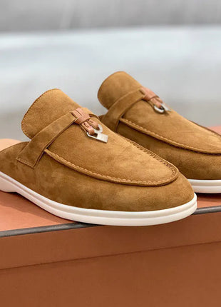 Zapatos planos ligeros de puntera cerrada de talla grande