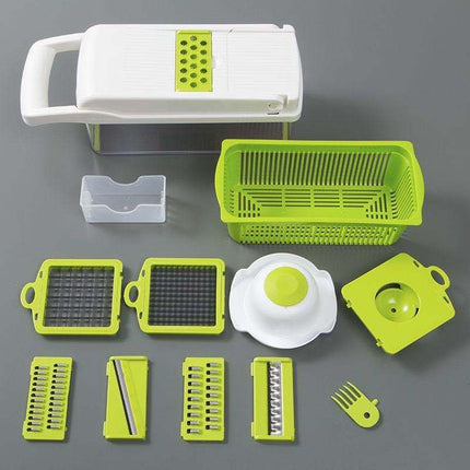 7-in-1 Multifunctional Vegetable & Fruit Cutter – Slicer, Dicer & Chopper