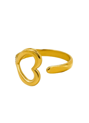 Adjustable Stainless Steel Minimalist Ring