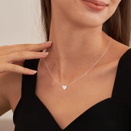 Minimalist Heart-shaped Necklace