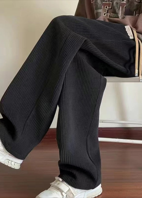 Men's Spring and Autumn Loose Straight Casual Pants