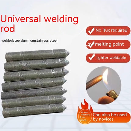 Low-Temperature Repair Welding Rods – Household Copper-Aluminium Electrodes for Iron, Steel & Pipe