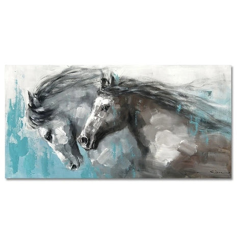 Caballo al galope - 60x120 cm
