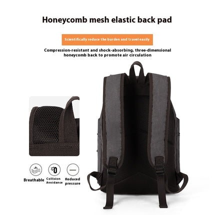 Retro Canvas Backpack Small