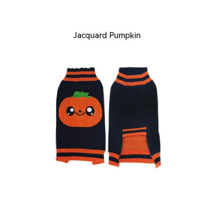 Halloween Dog Warm Leisure Sweater Cosplay Clothes